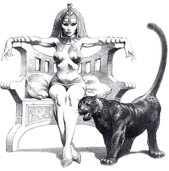 16P Vintage Pinups Frank Frazetta