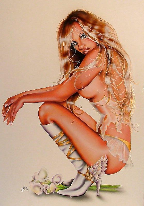 10P Vintage Pinups Elizabeth Austin