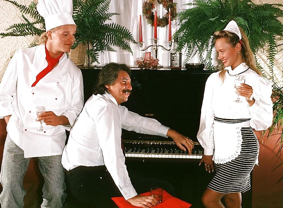20P Vintage Threesome - Hot Service