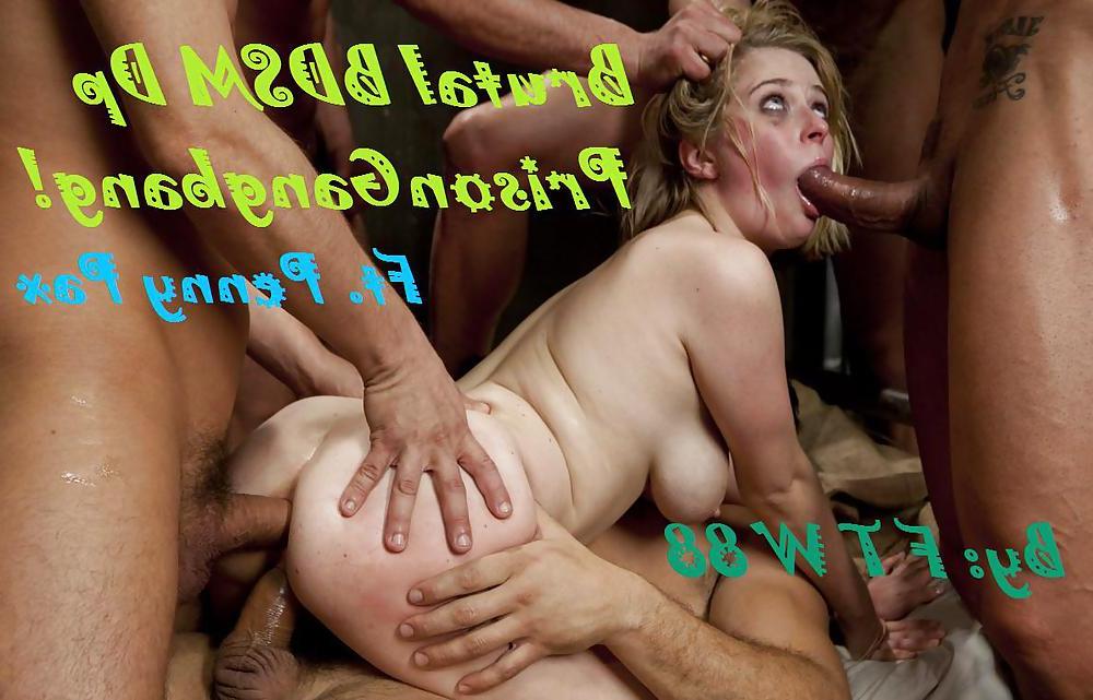 25P Brutal BDSM Dp Prison Gangbang! Ft. Penny Pax - By: FTW88