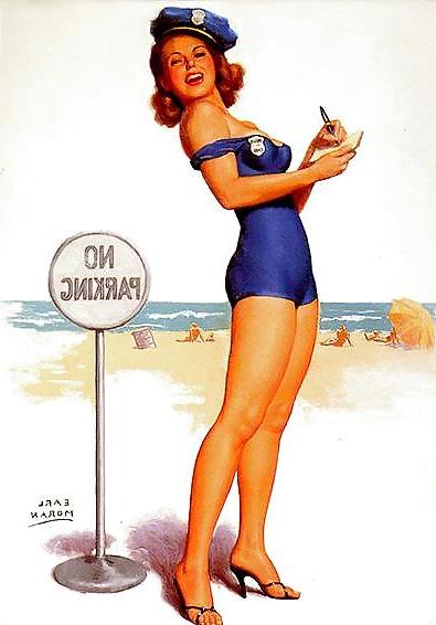25P Vintage Pinups Earl Moran