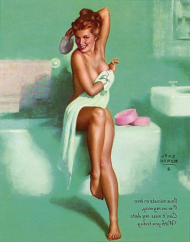25P Vintage Pinups Earl Moran