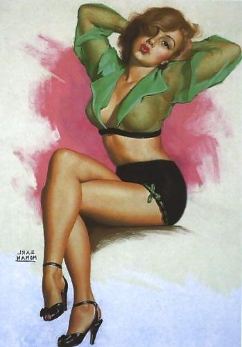 25P Vintage Pinups Earl Moran
