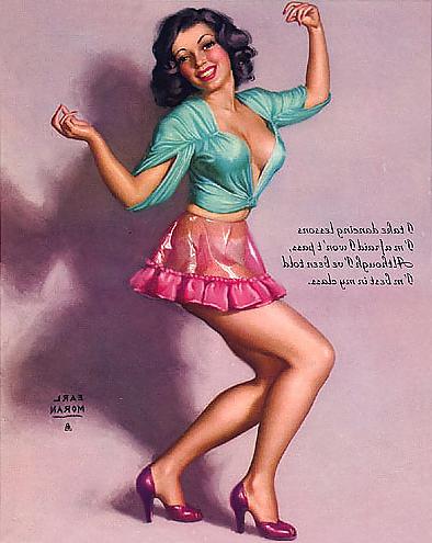 25P Vintage Pinups Earl Moran