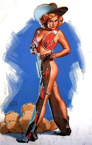 25P Vintage Pinups Earl Moran