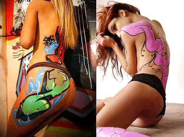 20P Tan Lines VS Graffiti