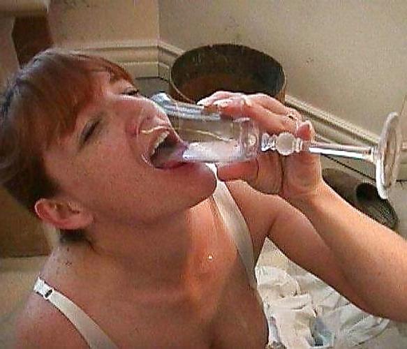 12P Eat cum, cum on food, Lecker Sperma
