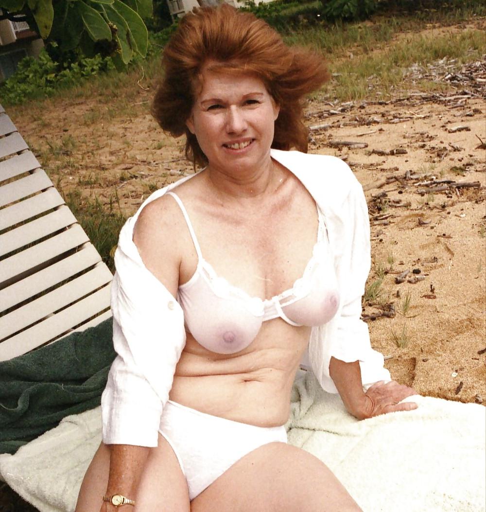 20P Mom at the beach.
