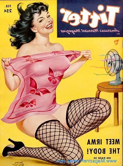 18P Vintage Magazine Covers
