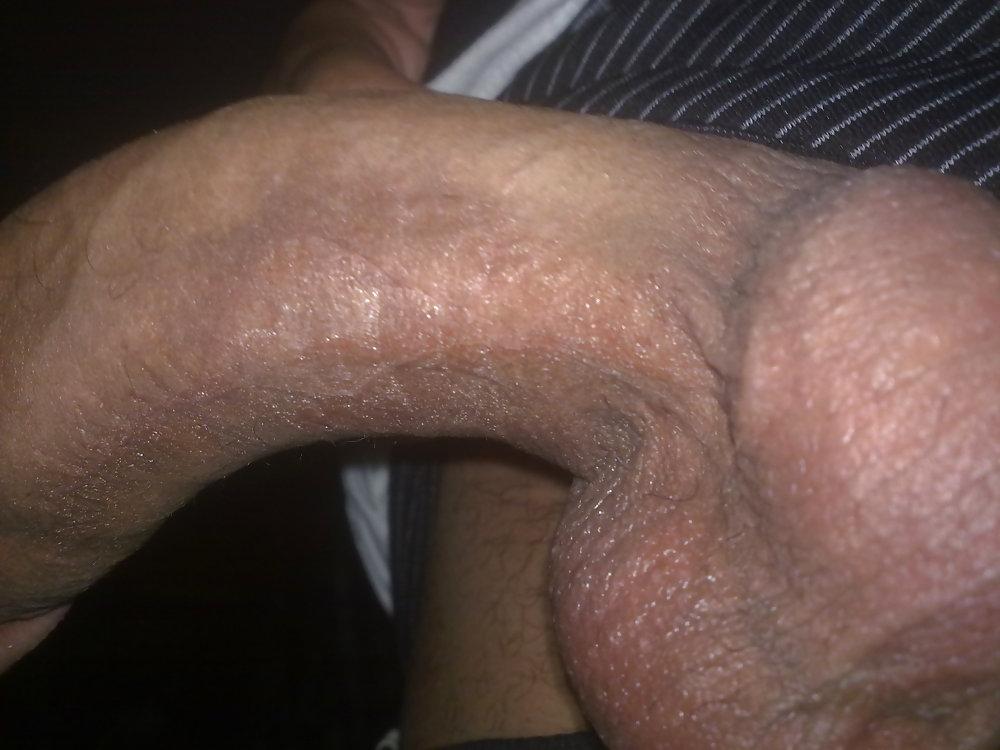 15P My half-erect banana cock 