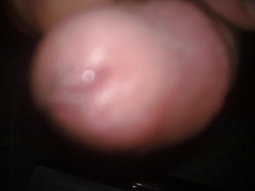 15P My half-erect banana cock 