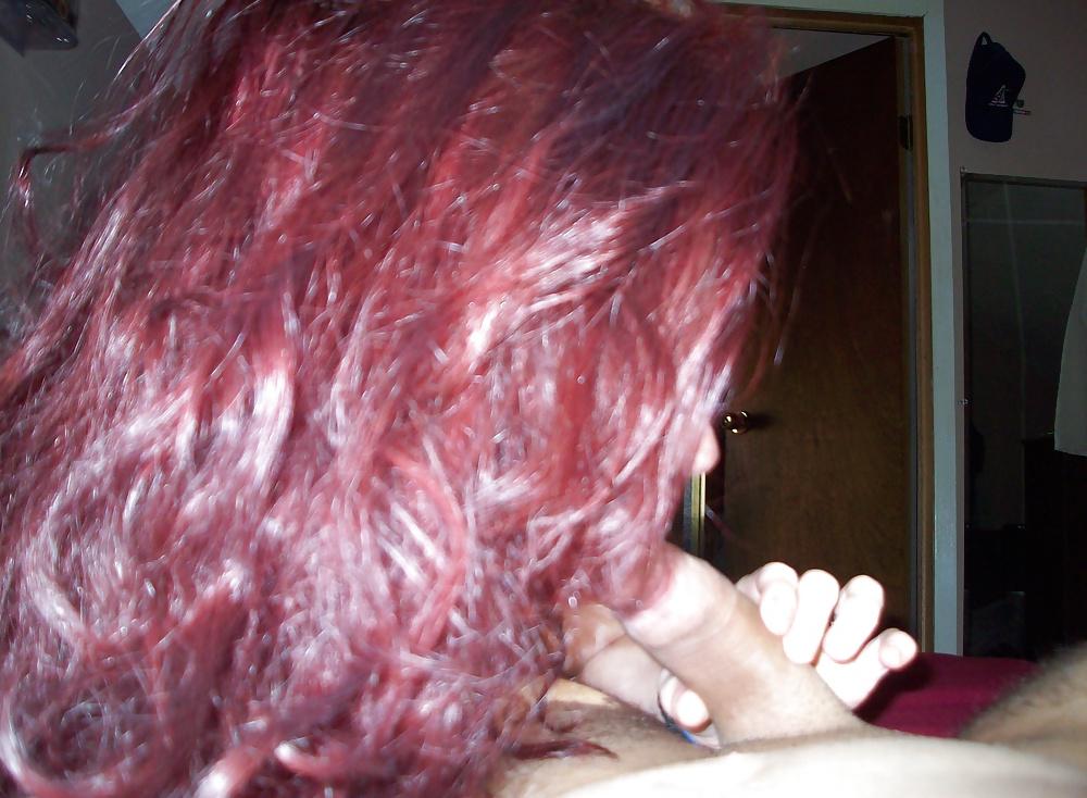 25P Gina (redhead) and her boyfriend