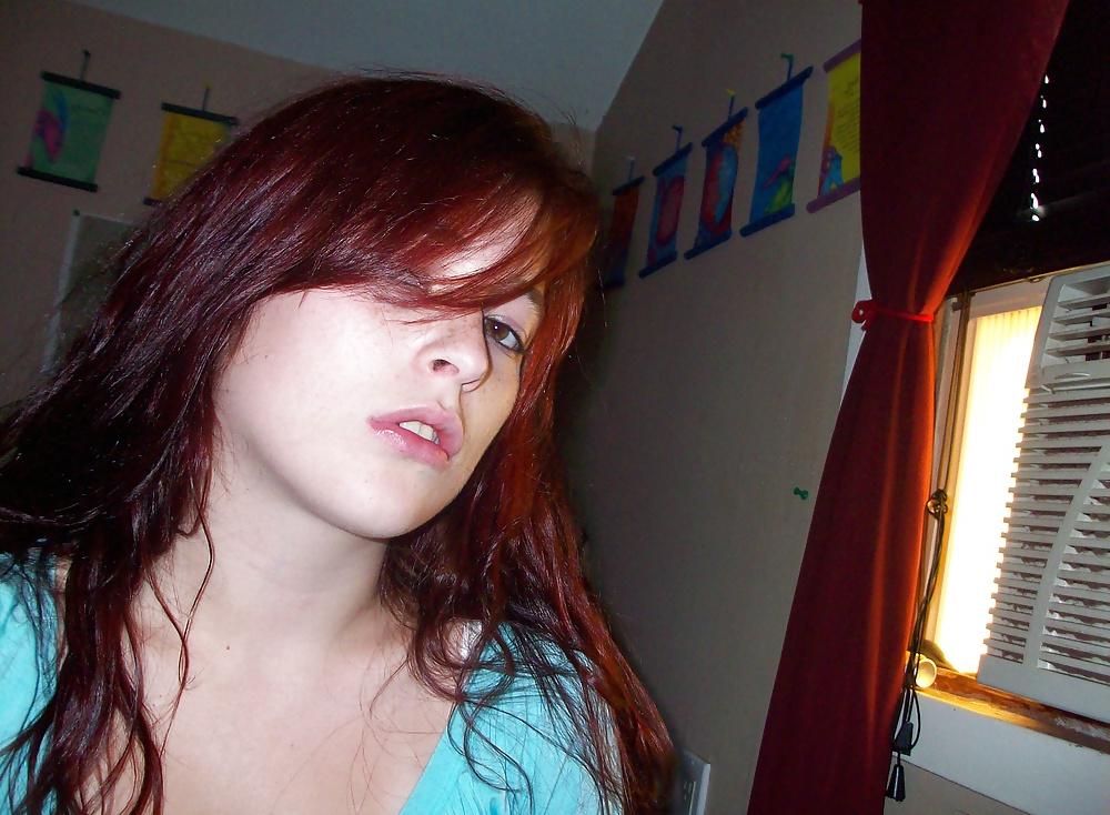 25P Gina (redhead) and her boyfriend