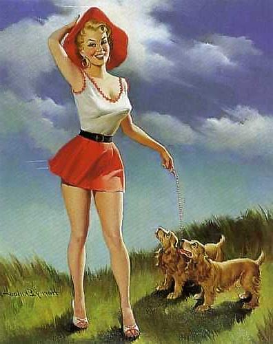 13P Vintage Pinups Harry Ekman