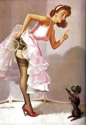 13P Vintage Pinups Harry Ekman