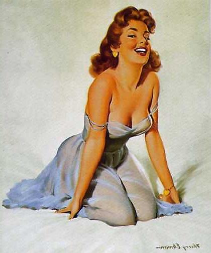 13P Vintage Pinups Harry Ekman