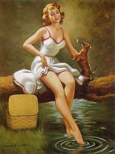 13P Vintage Pinups Harry Ekman
