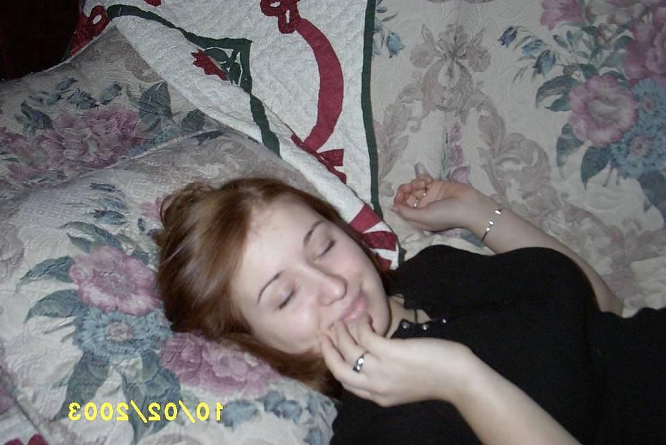 8P Chubby teen plays whit banana