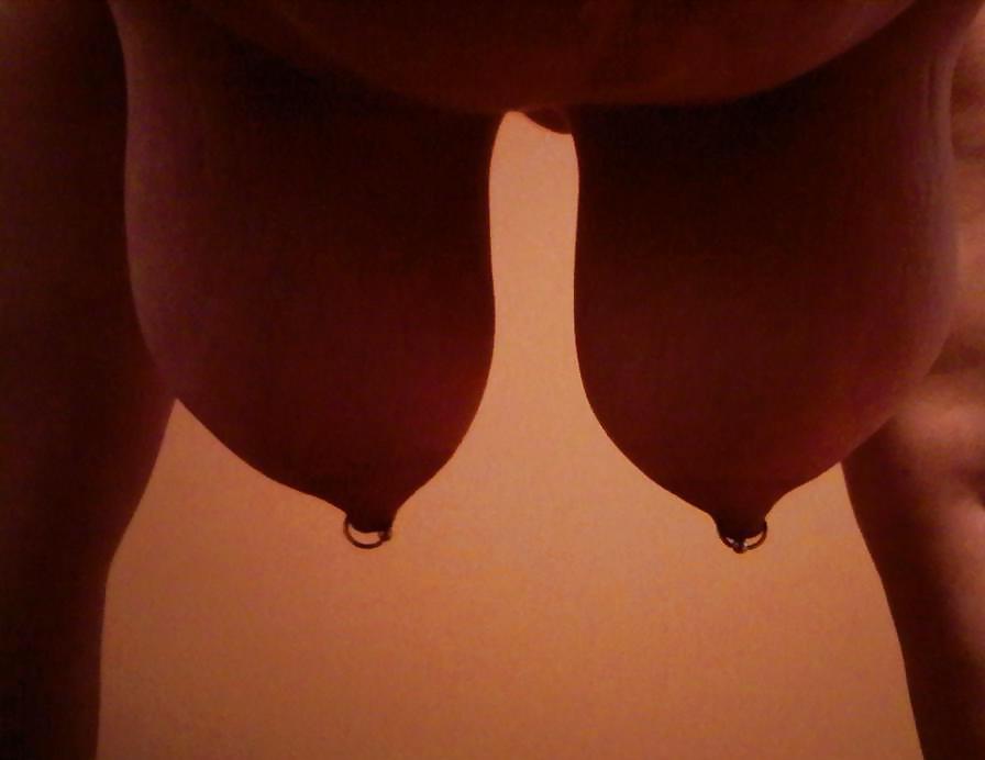25P Pierced Nipples #4