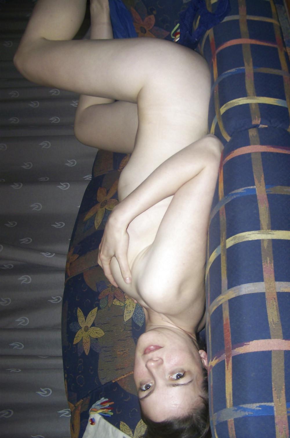 25P Hairy pussy exhibitionist