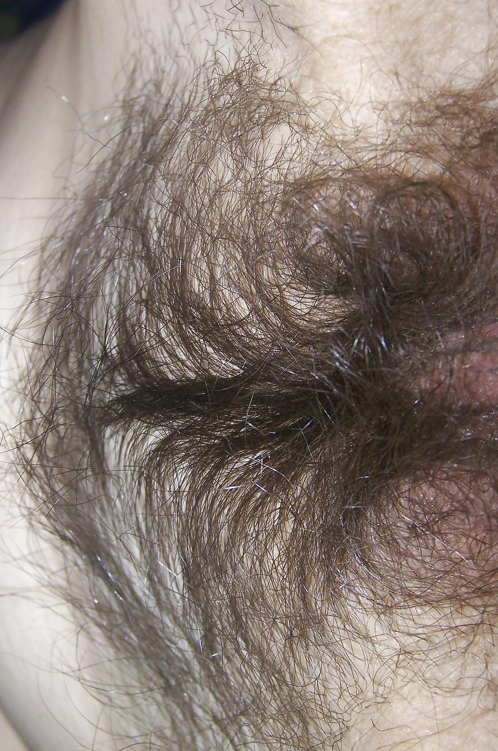 25P Hairy pussy exhibitionist