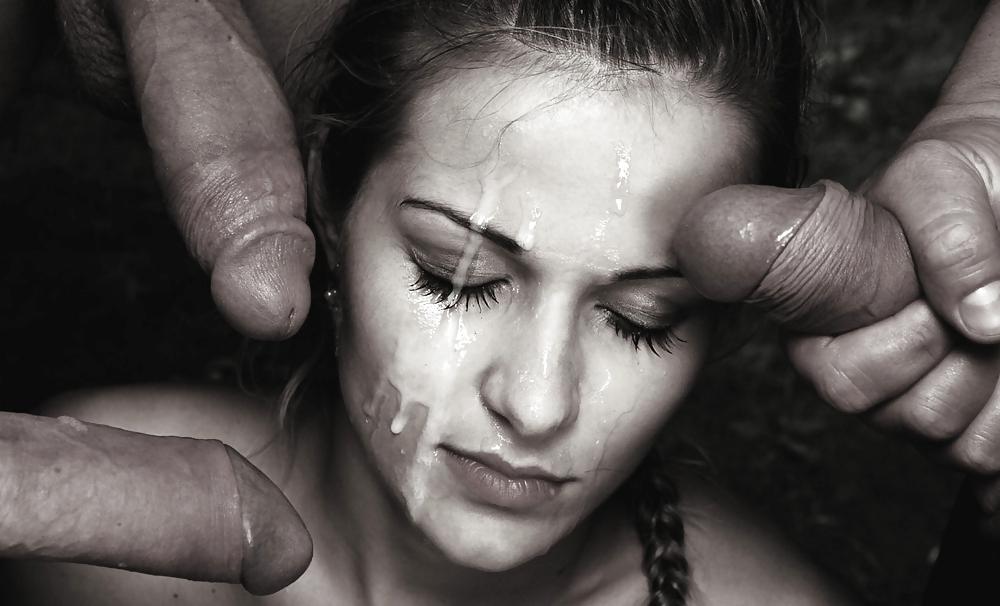 25P Cum drenched faces
