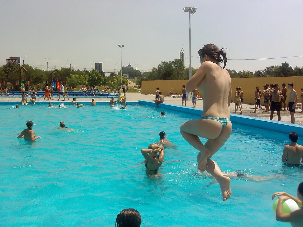 11P Pool teens