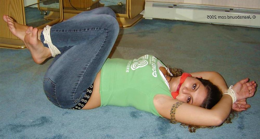 25P Gag Balls and Tied hot GIRLS!
