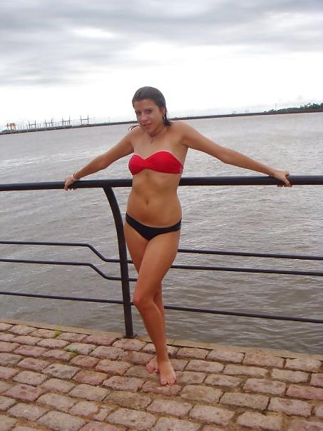 14P Candi, young hot girl at pool