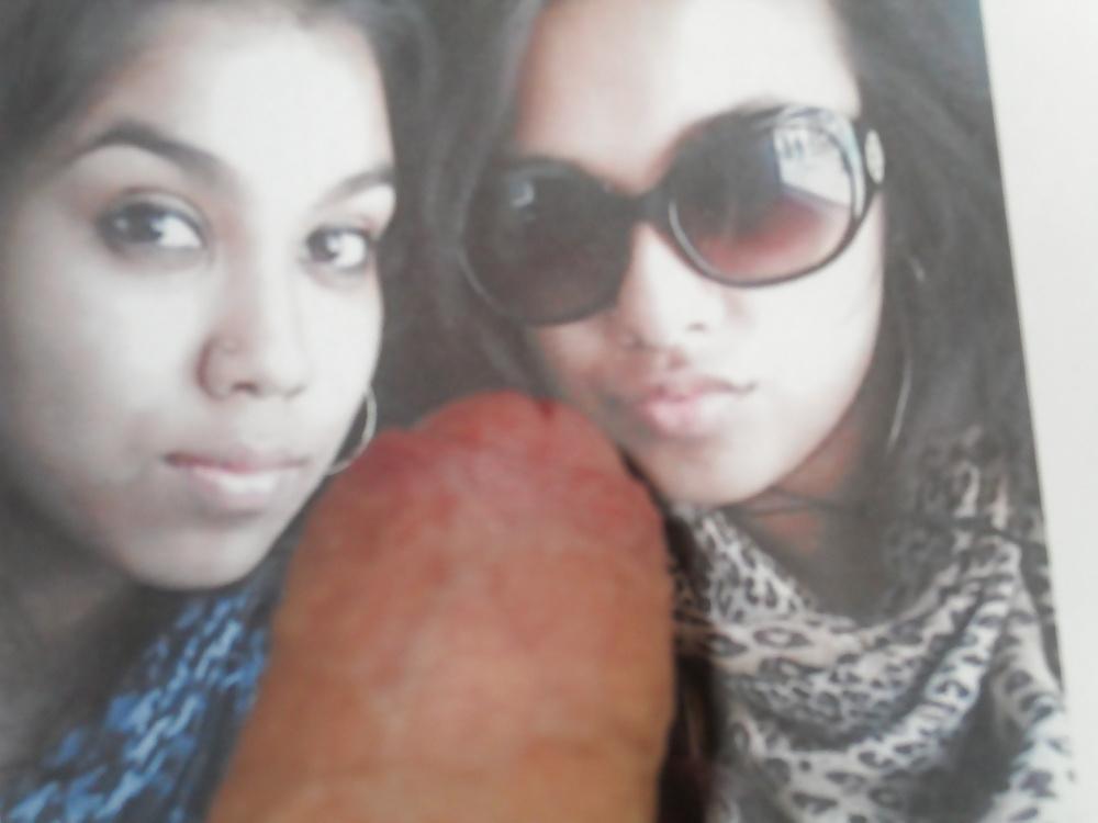 4P Cumming on sexy heena's expensive sunglasses