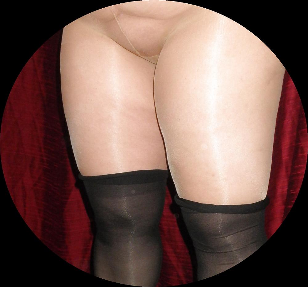 4P Strumpfhose Nylons BBW mature f Elefant