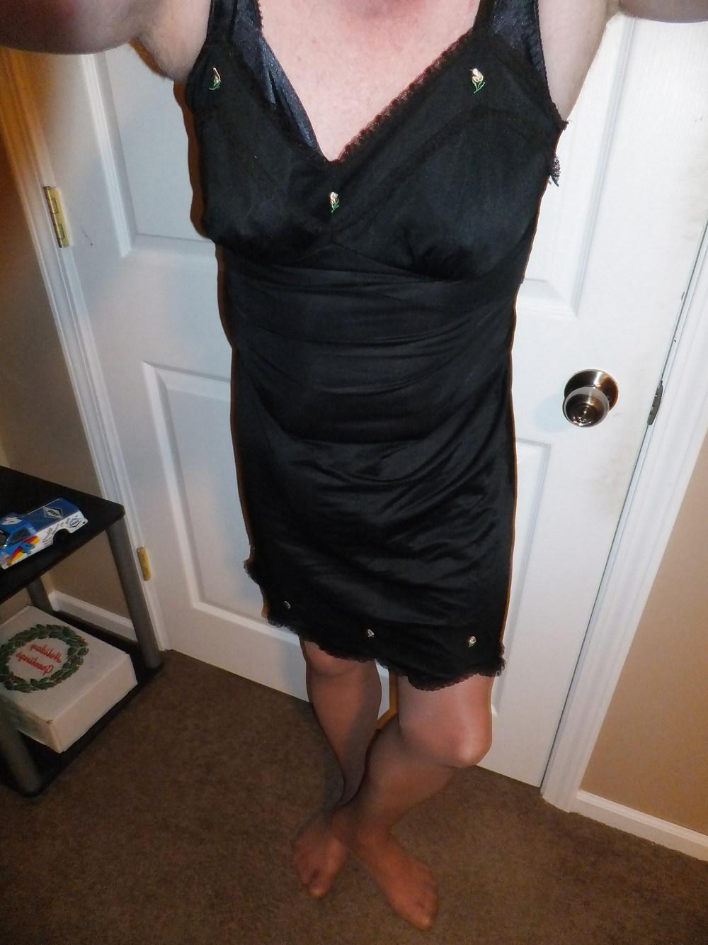 11P Tan pantyhose!