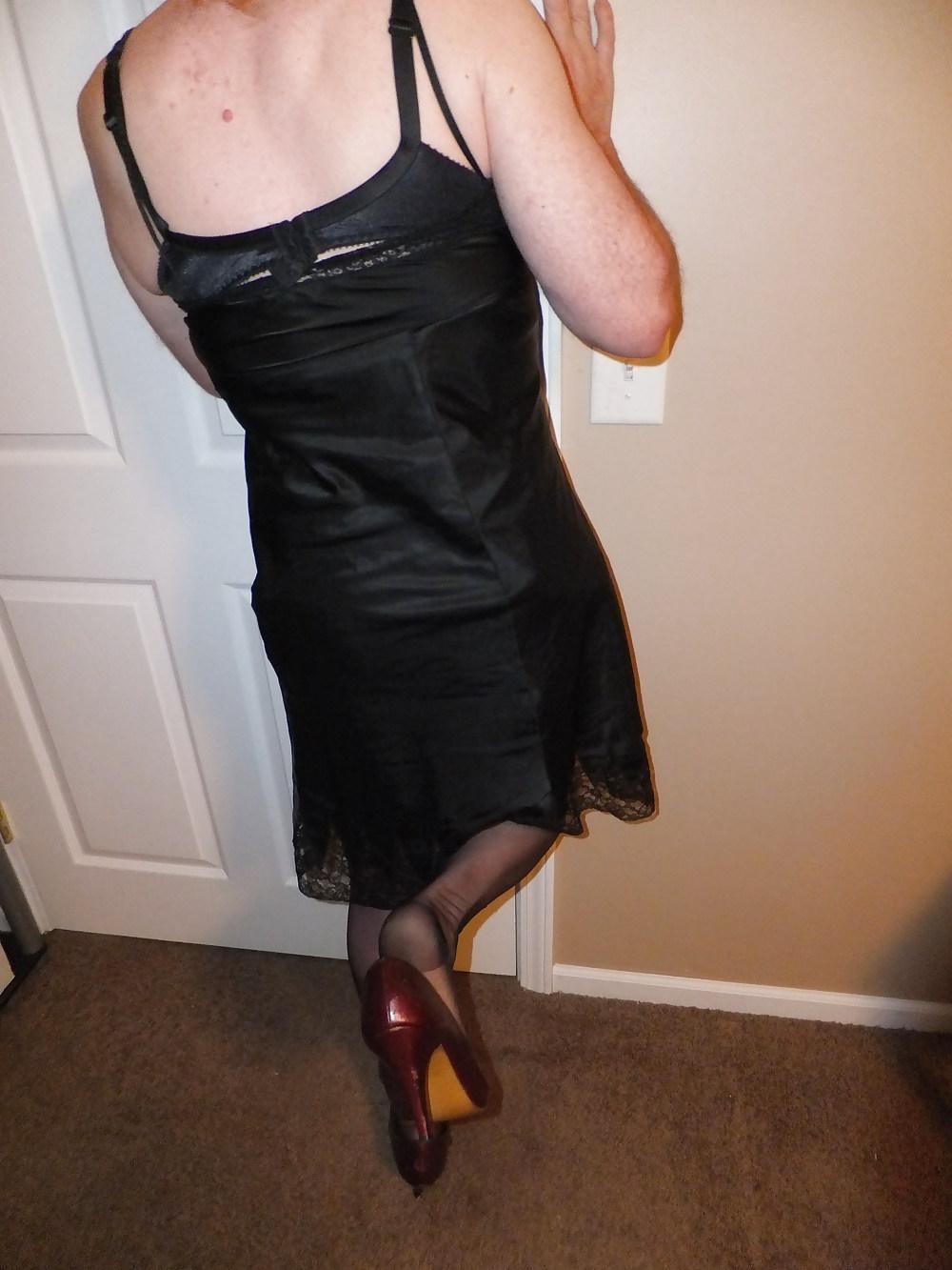 11P Tan pantyhose!