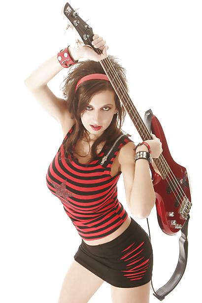 17P Guitar Girl With Big Tits - Jana Defi AKA Maria Swan - Rare