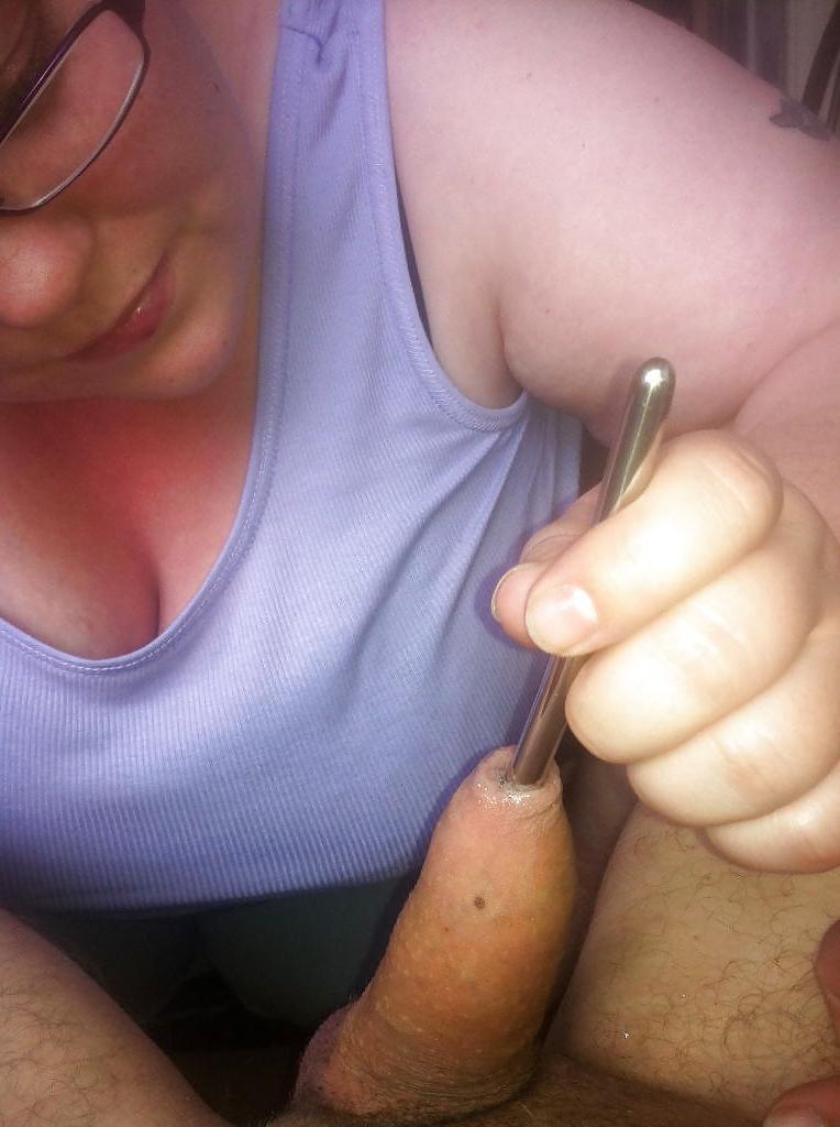 17P Sounding rod insertion with cock suck