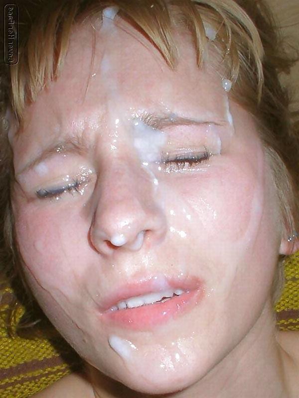 19P Cum face!!!!  (teen facials)