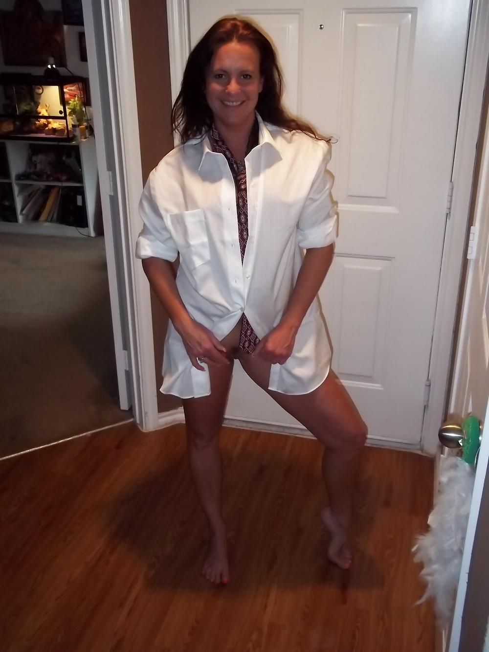 20P Chance in just a white shirt