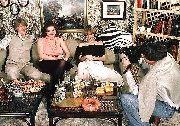 19P Vintage orgy with two couples