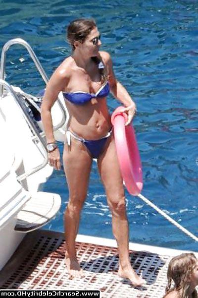 21P Fiona Swarovski Candid Topless Sunbathing Bikini Photos