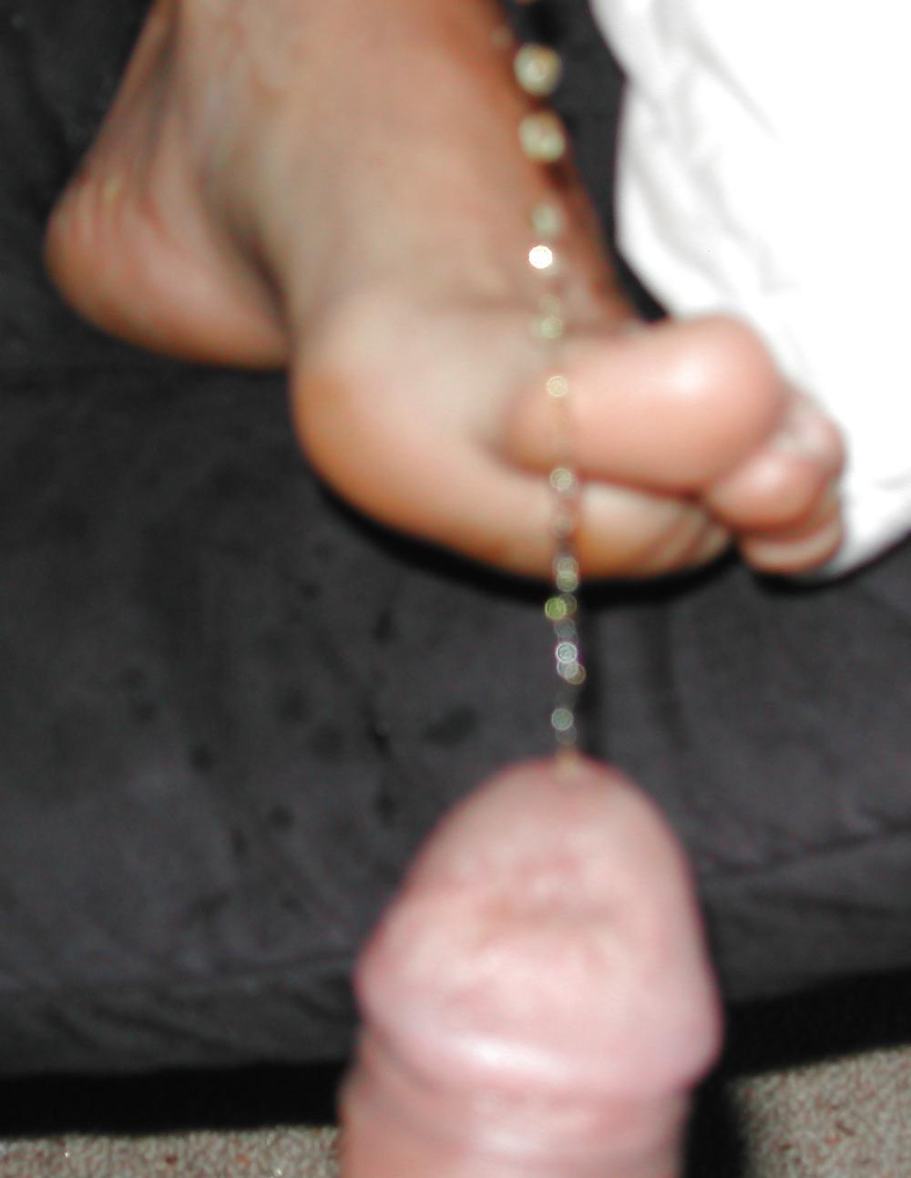 7P My swiss cock and her sweet wet feet