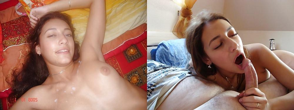 7P Before and after cum