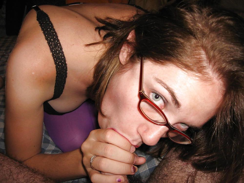 25P ExGF Brooke Sucking Cock