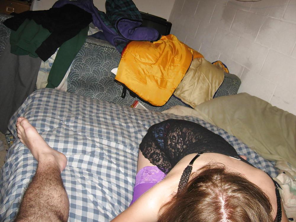 25P ExGF Brooke Sucking Cock