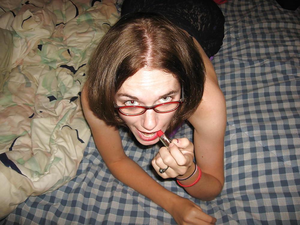 25P ExGF Brooke Sucking Cock