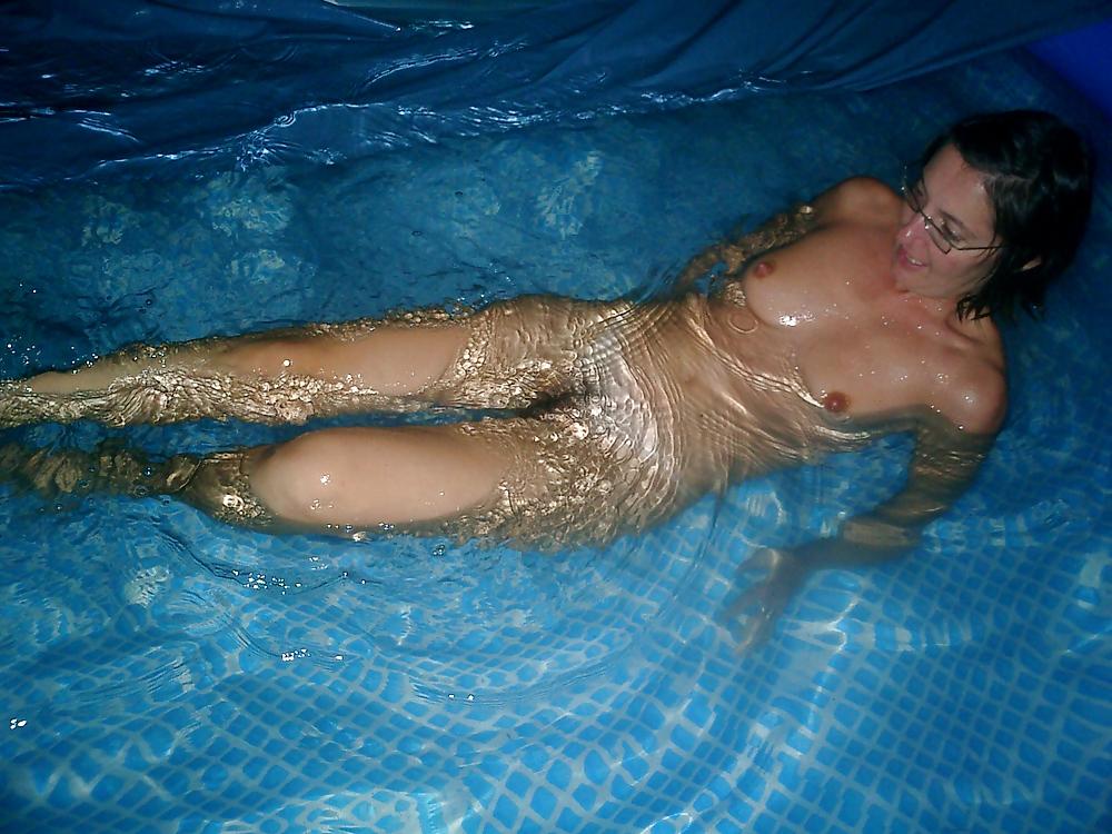 6P Pool at night
