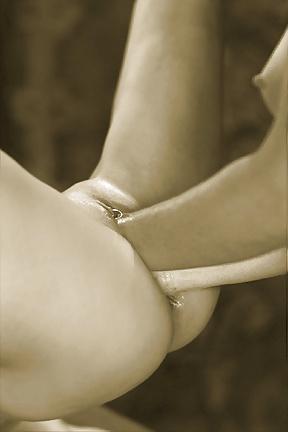 25P 'arty' fisting and butt plug photos