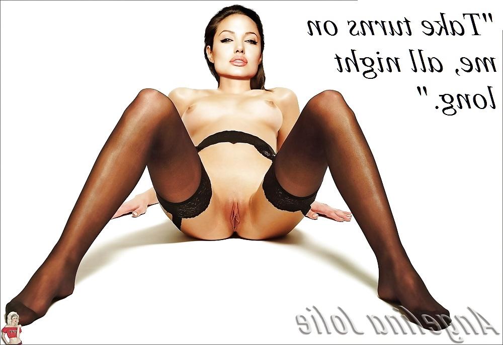 25P Angelina Jolie showing off her pussy and ass - Part 4