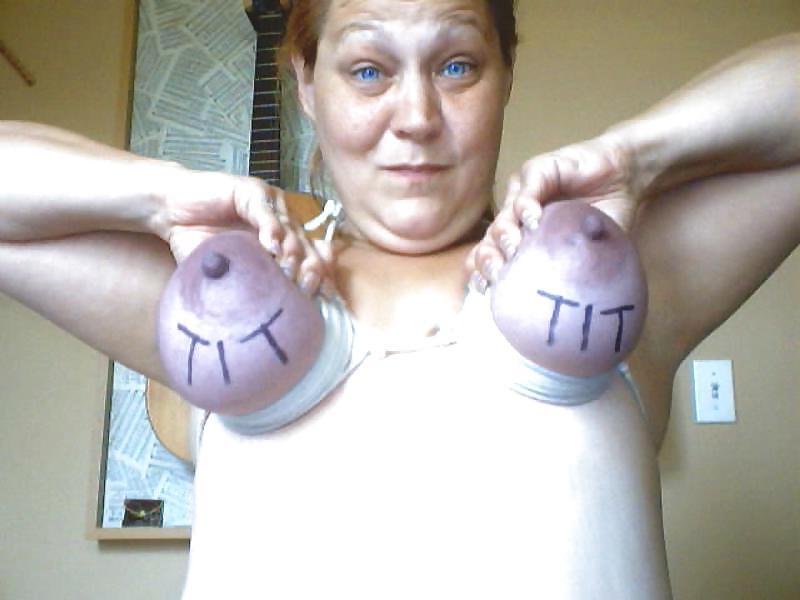 25P Nasty slut with her tits tied