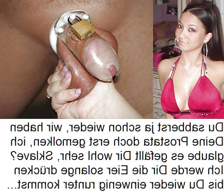 25P Deutsche cuckold und chasity captions III