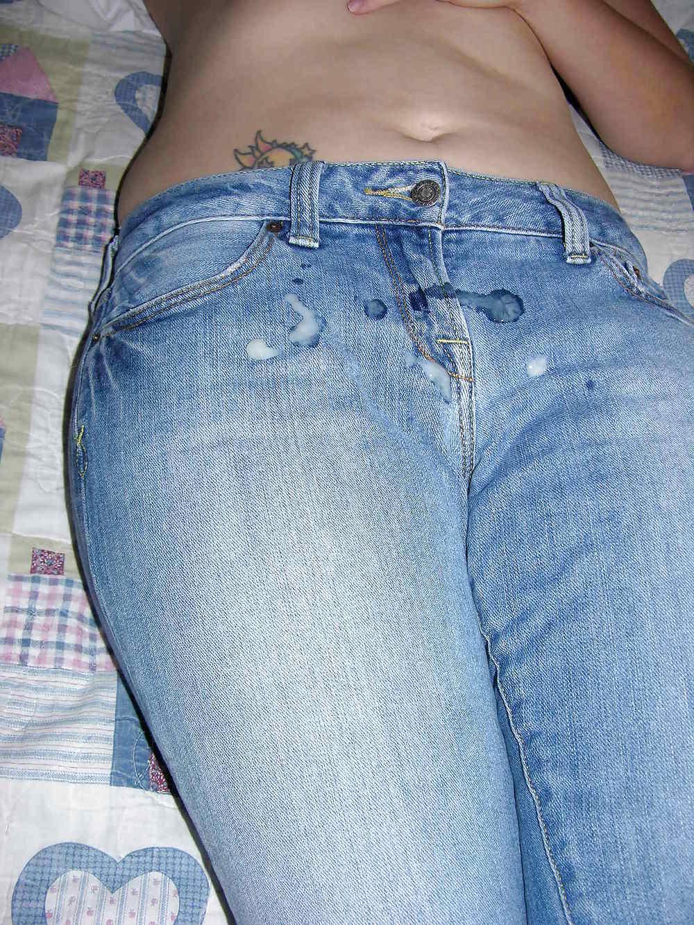 6P Cum on clothes